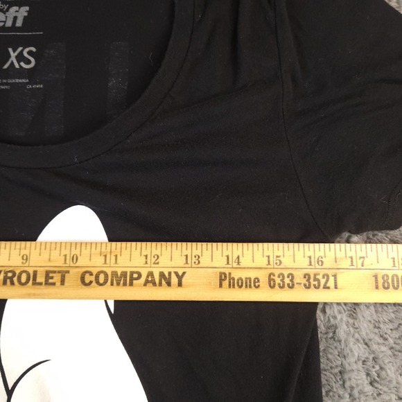 Einnim 28 Disney Collection By Neff Womens XS Black Minnie Mouse Graphic T Shirt - Picture 7 of 8